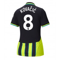 Maglia Calcio Manchester City Mateo Kovacic #8 Seconda Divisa Donna 2024-25 Manica Corta